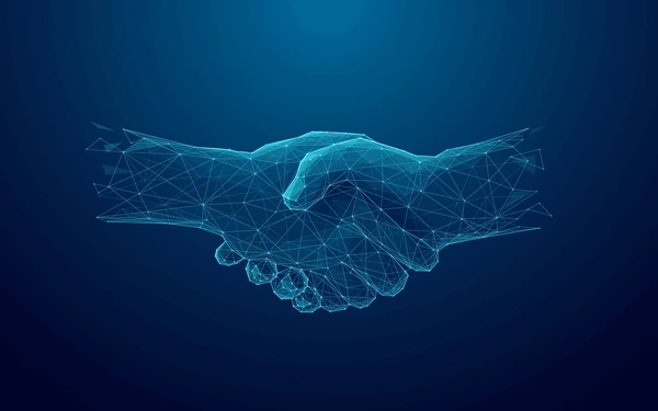 Partnership handshake